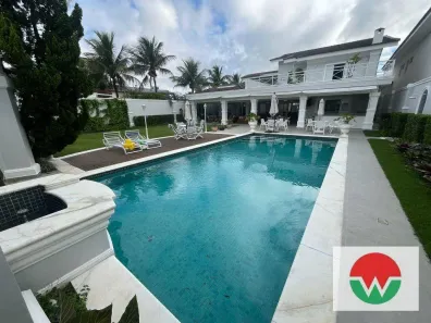 Casa de Condomínio com 6 Quartos para venda ou aluguel, 680m² no Jardim Acapulco, Guarujá