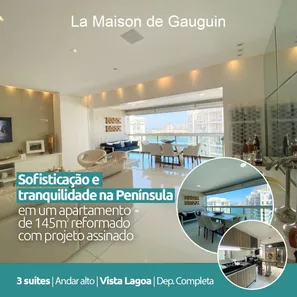 Apartamento com 3 Quartos à venda, 142m² no Barra da Tijuca, Rio de Janeiro