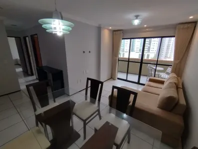 Apartamento com 3 Quartos para alugar, 94m² no Calhau, São Luís