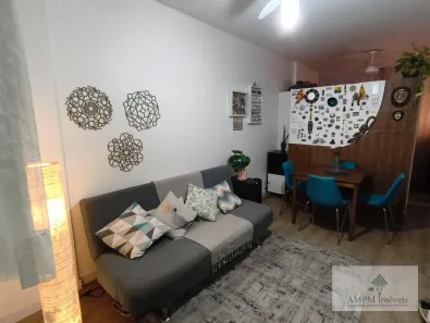 Apartamento com 1 Quarto à venda, 33m² no Itararé, São Vicente