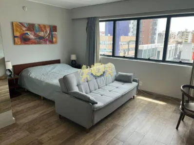 Flat com 1 Quarto para alugar, 58m² no Indianópolis, São Paulo