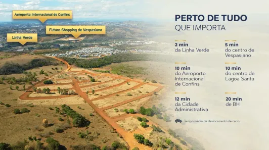 Lote/Terreno à venda, 360m² no Gran Park, Vespasiano