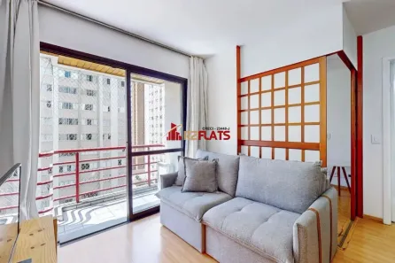 Flat com 1 Quarto à venda, 35m² no Moema, São Paulo
