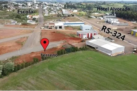 Lote/Terreno à venda, 378m² no , Trindade do Sul