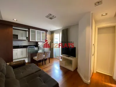 Flat com 1 Quarto para alugar, 35m² no Indianópolis, São Paulo