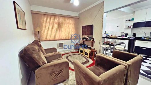 Apartamento com 1 Quarto à venda, 60m² no Jardim Las Palmas, Guarujá