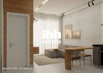 Apartamento com 1 Quarto à venda, 37m² no Buritis, Belo Horizonte