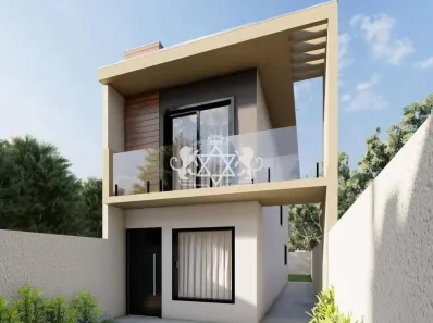 Sobrado com 2 Quartos à venda, 78m² no Balneário Mar Azul, Caraguatatuba