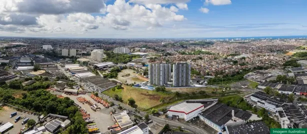 Apartamento com 2 Quartos à venda, 37m² no Jardim Cajazeiras, Salvador