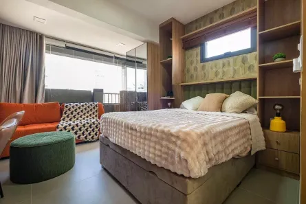 Kitnet com 1 Quarto à venda, 27m² no Jardim Paulista, São Paulo