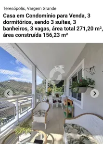 Casa com 3 Quartos à venda, 156m² no Vargem Grande, Teresópolis