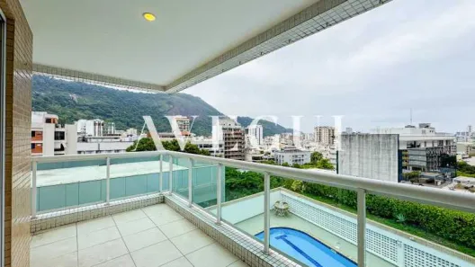 Apartamento com 4 Quartos à venda, 115m² no Humaitá, Rio de Janeiro