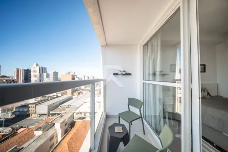 Apartamento com 1 Quarto para alugar, 20m² no Centro, Curitiba