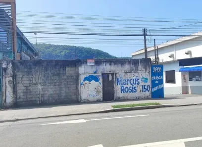 Lote/Terreno à venda, 340m² no São Jorge, Santos