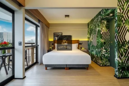 Flat com 1 Quarto para alugar, 35m² no Itaim Bibi, São Paulo