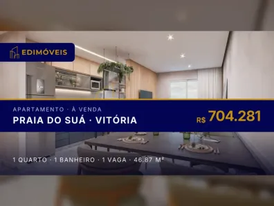 Apartamento com 1 Quarto à venda, 46m² no Praia do Suá, Vitória