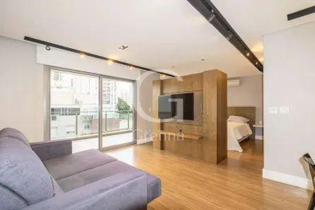 Apartamento com 1 Quarto para venda ou aluguel, 77m² no Vila Nova Conceição, São Paulo