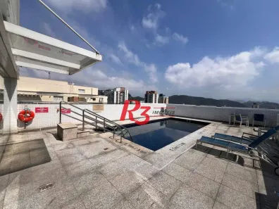 Flat com 1 Quarto à venda, 37m² no Gonzaga, Santos