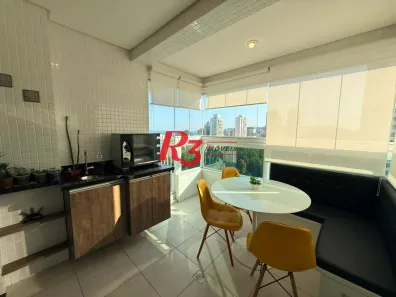 Apartamento com 1 Quarto à venda, 64m² no José Menino, Santos