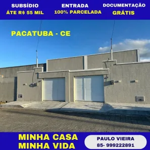 Casa com 3 Quartos à venda, 90m² no Senador Carlos Jereissati, Pacatuba