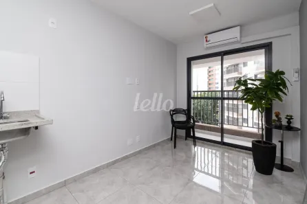 Apartamento com 1 Quarto para alugar, 27m² no Pinheiros, São Paulo