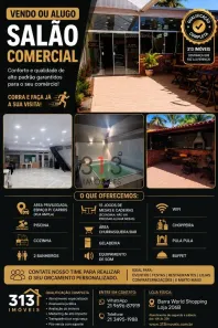 Sala Comercial para venda ou aluguel, 480m² no Bangu, Rio de Janeiro