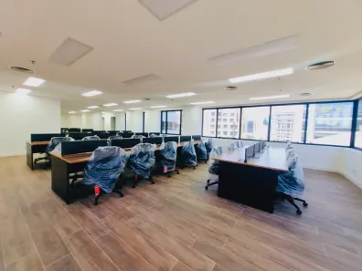 Sala Comercial para alugar, 223m² no Cidade Monções, São Paulo