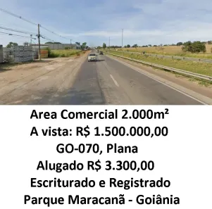 Lote/Terreno à venda, 2000m² no Parque Maracanã, Goiânia