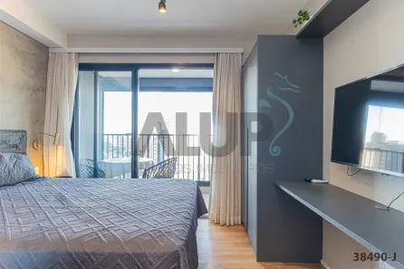 Apartamento com 1 Quarto para alugar, 27m² no Vila Mariana, São Paulo