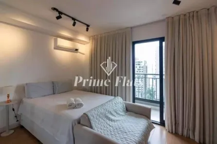 Flat com 1 Quarto para alugar, 25m² no Indianópolis, São Paulo