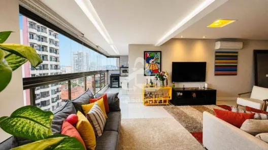 Apartamento com 3 Quartos à venda, 171m² no Embaré, Santos