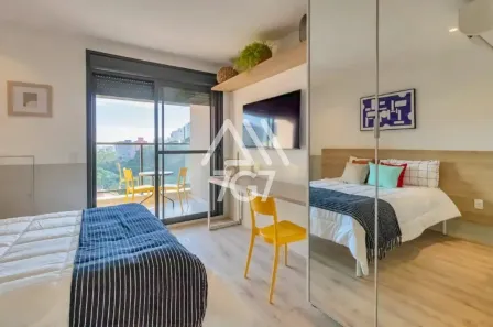 Kitnet com 1 Quarto à venda, 27m² no Pinheiros, São Paulo