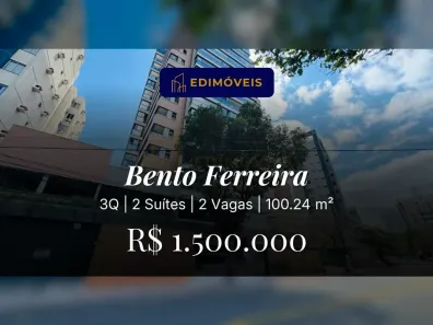 Apartamento com 3 Quartos à venda, 100m² no Bento Ferreira, Vitória