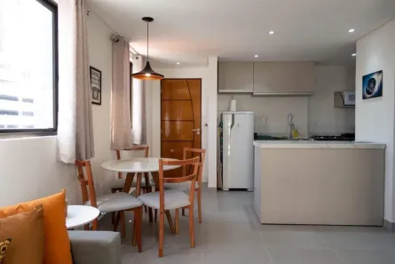 Apartamento com 2 Quartos para alugar, 55m² no Miramar, João Pessoa