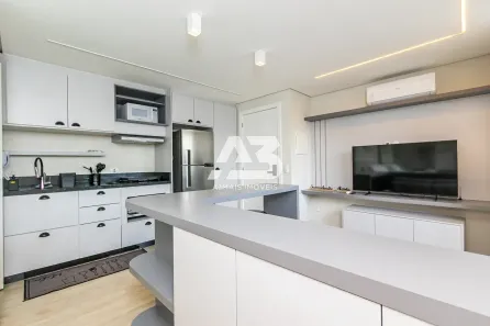 Apartamento com 1 Quarto à venda, 34m² no Centro, Curitiba