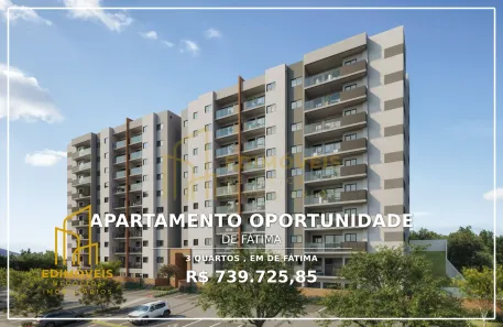 Apartamento com 3 Quartos à venda, 74m² no de Fátima, Serra