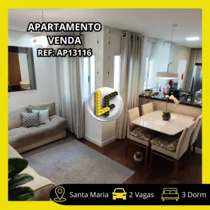 Apartamento com 3 Quartos à venda, 83m² no Santa Maria, Santo André