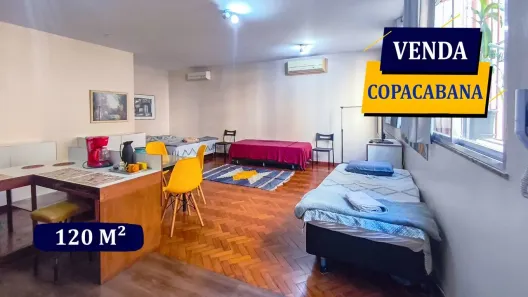 Apartamento com 2 Quartos à venda, 120m² no Copacabana, Rio de Janeiro