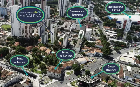 Apartamento com 3 Quartos à venda, 67m² no Madalena, Recife