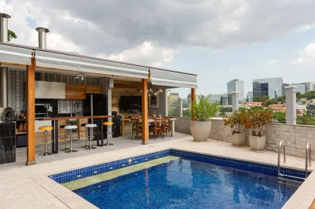 Casa com 4 Quartos para alugar, 434m² no Vila Tramontano, São Paulo