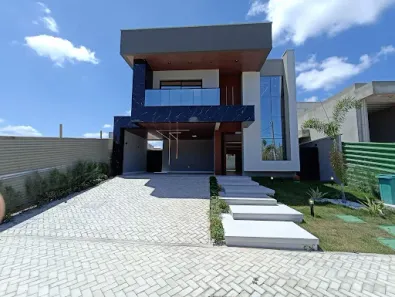 Casa de Condomínio com 5 Quartos à venda, 300m² no Bairro Cidade Alpha, Eusébio
