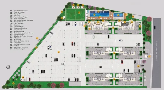 Apartamento com 2 Quartos à venda, 43m² no Água Chata, Guarulhos