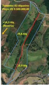Fazenda/Sítio à venda, 3049200m² no Zona Rural, Santa Rita do Sapucaí