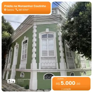 Prédio Residencial para alugar, 267m² no Nossa Senhora Aparecida, Manaus