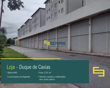Ponto Comercial para alugar, 105m² no Duque de Caxias, Betim