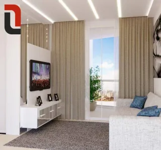 Apartamento com 1 Quarto à venda, 46m² no Mossunguê, Curitiba