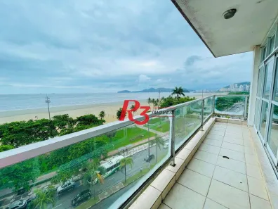 Apartamento com 3 Quartos à venda, 137m² no Gonzaga, Santos