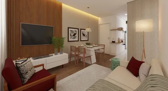 Apartamento com 2 Quartos à venda, 50m² no Santa Cruz, Rio de Janeiro