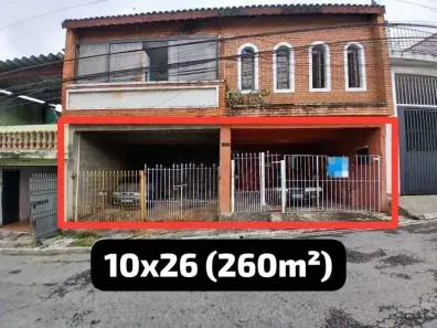 Lote/Terreno à venda, 260m² no Jardim São Nicolau, São Paulo