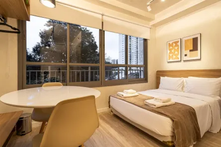 Apartamento com 1 Quarto para alugar, 22m² no Vila Mariana, São Paulo